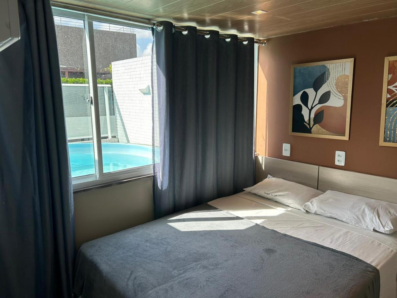 Flat 502 Com Piscina Privativa - 02 Quartos João Pessoa Exterior foto